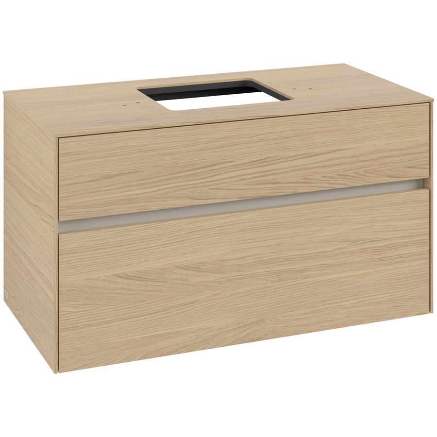 Wastafelonderkast Collaro 1000x548x500mm Nord.Oak C12500VJ