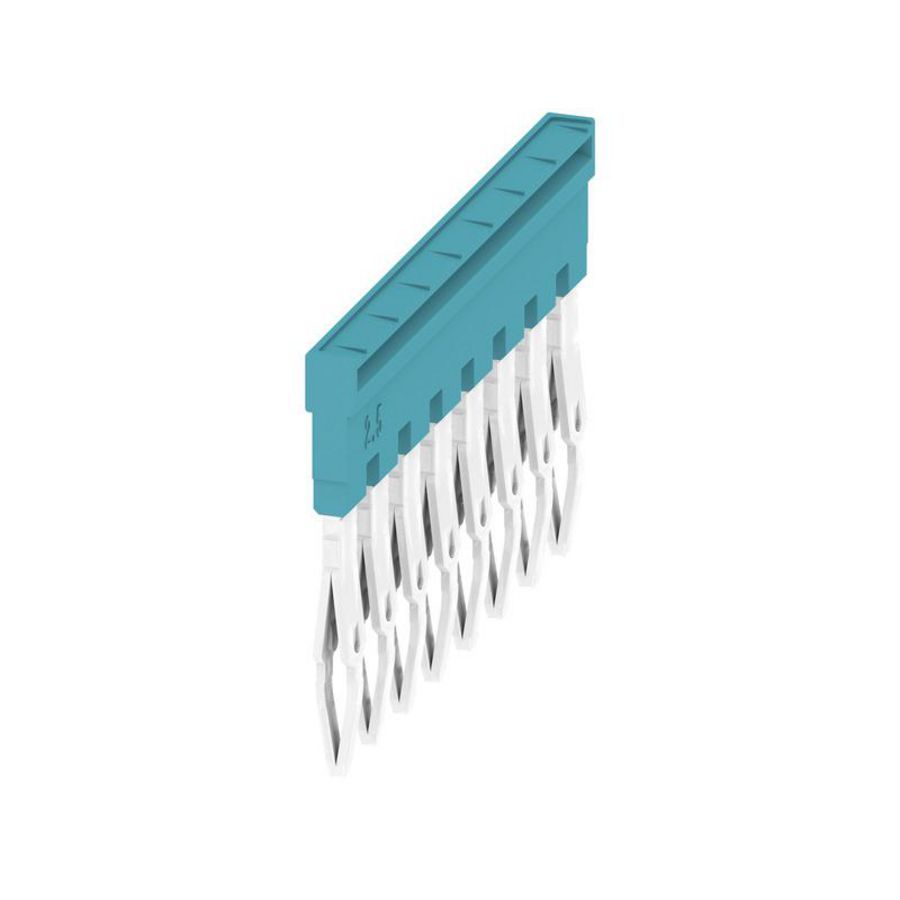 Dwarsverbinder (terminal) Plugged blauw 24 A p: 8 P VVE=20