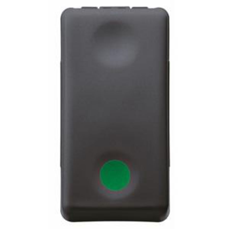 DRUKKNOP 1P 250 Vac-NO 10 A-HULPCONTACT NC-START-SYM VVE=5