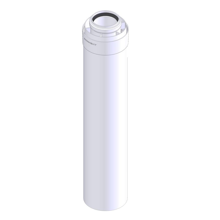 Pijp Ø60 x Ø100 x 500mm d-p/a