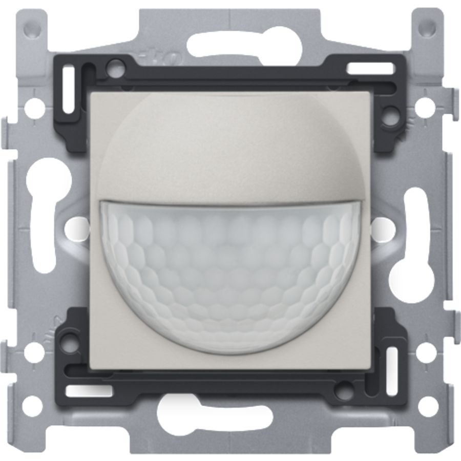 Bewegingsmelder 230V 8m 180gr. wanddetector inb.doos l.grey