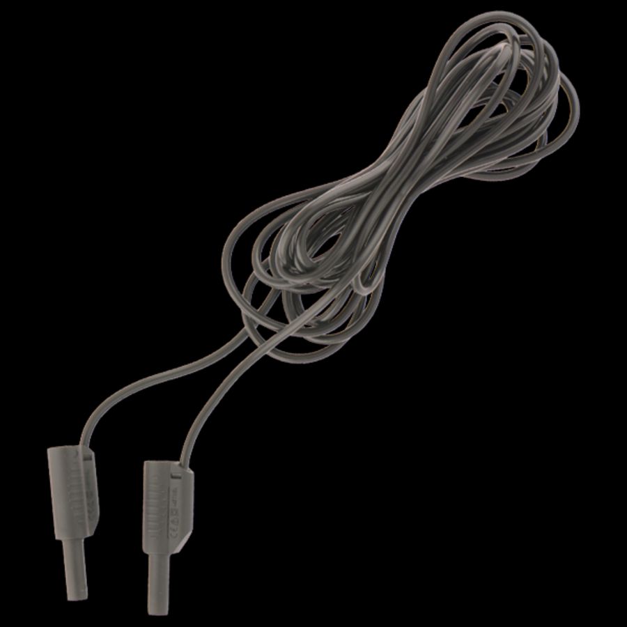 Meetkabel 4m zwart
