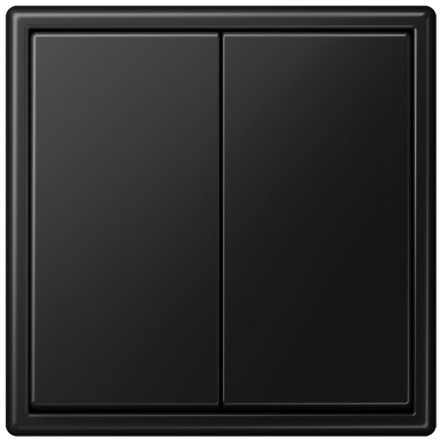 Matter taster LS 4-kanaals grafietzwart mat