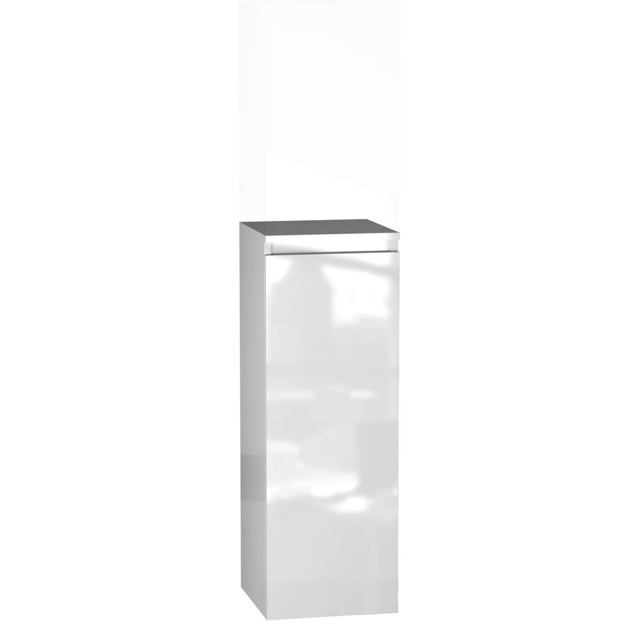 Lucido kolomkast 100cm wit hoogglans MDF
