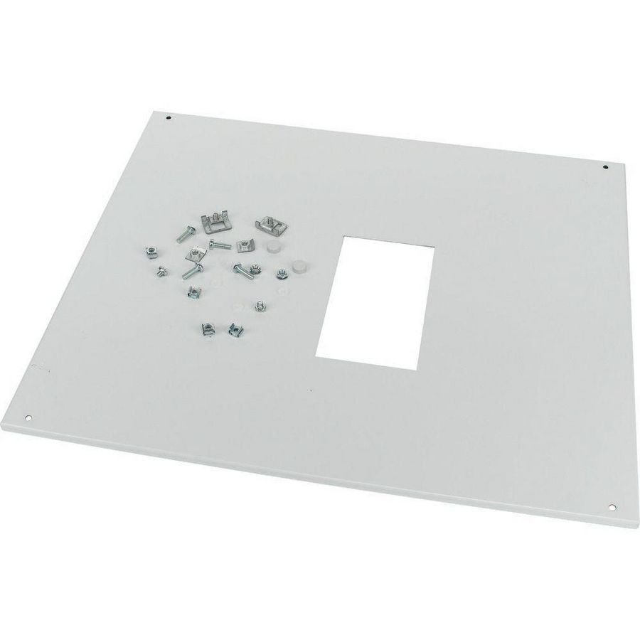 Frontplaat met opening XMN332404CV1 1xNZM3 3P 600x425mm D800