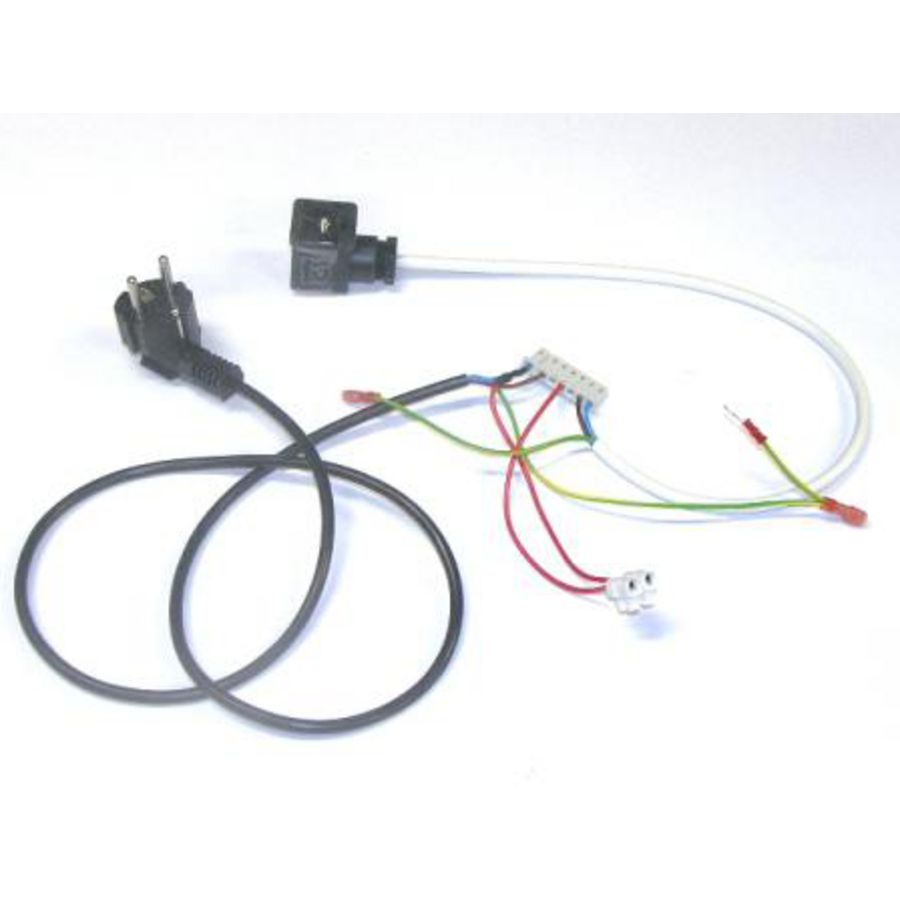 Connector naar voeding 230V magneetklep en relais ontvanger