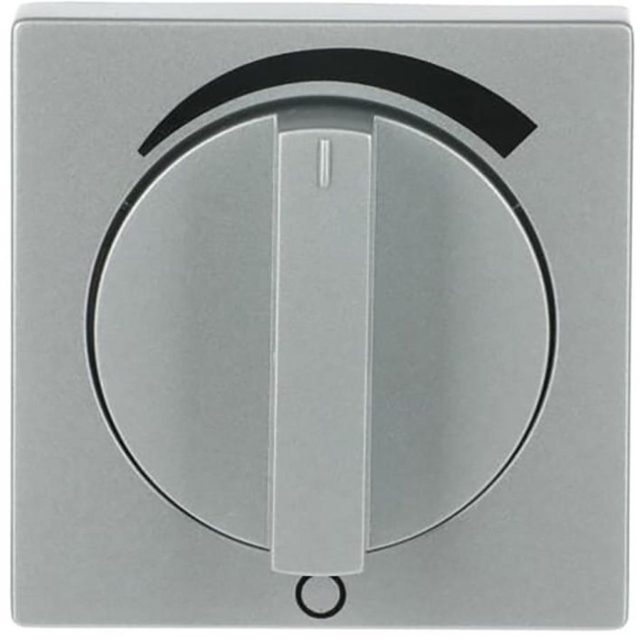 Centraalplaat v inbouw draaigreep volume f-aluzilver (1740 DR/03-83)