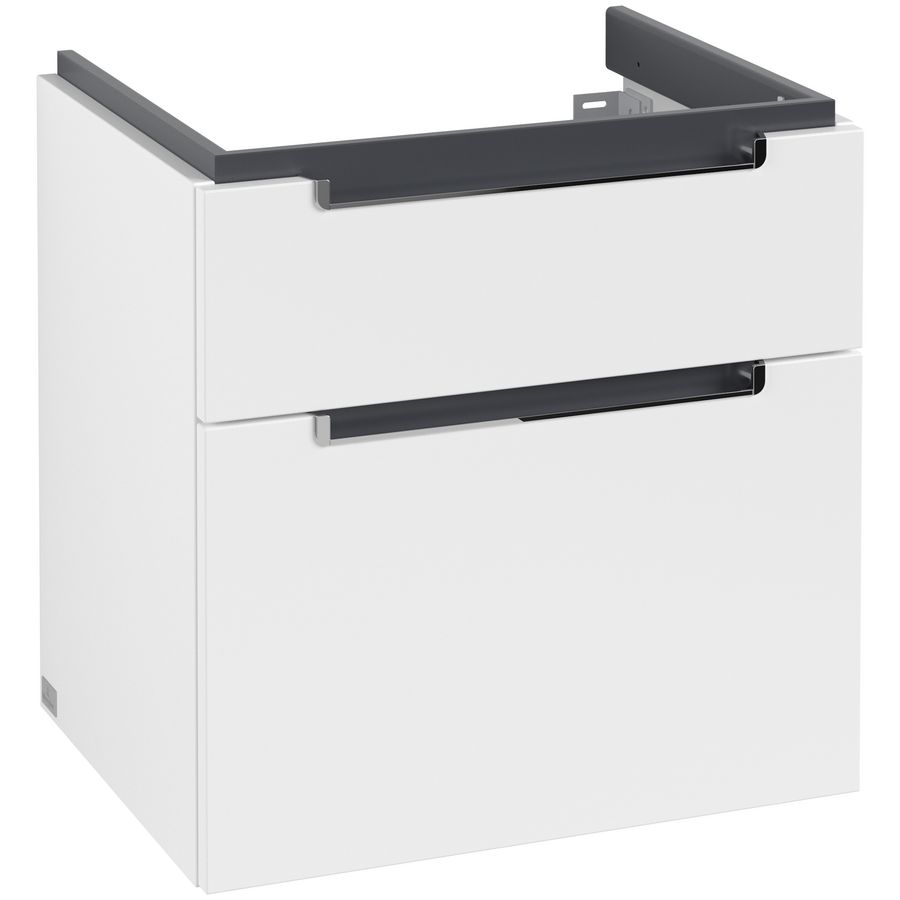 Subway 2.0 wastafelonderbouw 587x590x454mm wit mat 2xla