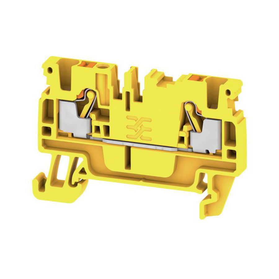 Doorvoerklem geel 2.5mm² 24A 800V Nu 1521940000 VVE=100