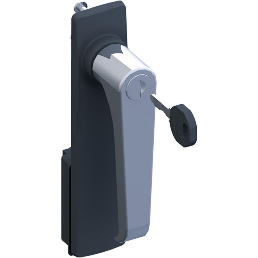 Klinkgreep incl. schild en slot