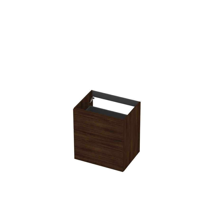 Onderkast 2L a-sym decor tbv grepen 60cm koper eiken