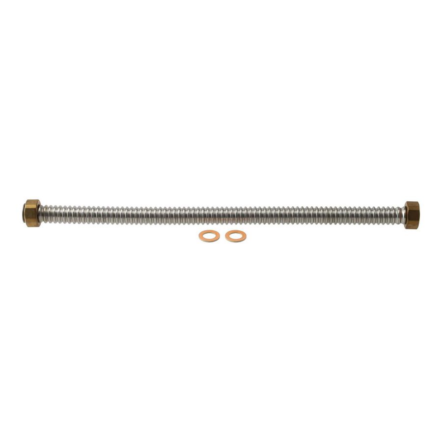 Flex.leiding rvs mantel dn16x450mm