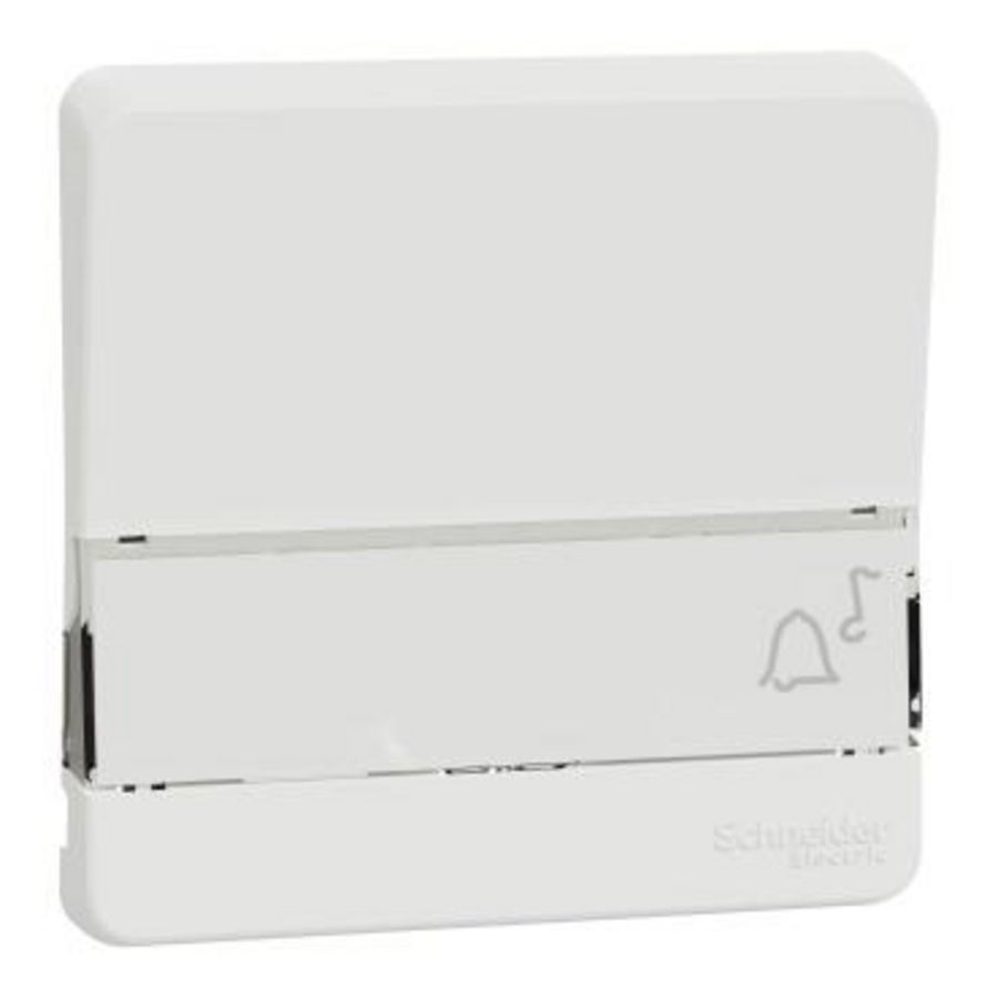 Inzetstuk Enkele wip Labelhouder IP55 Polarwit Mureva Styl