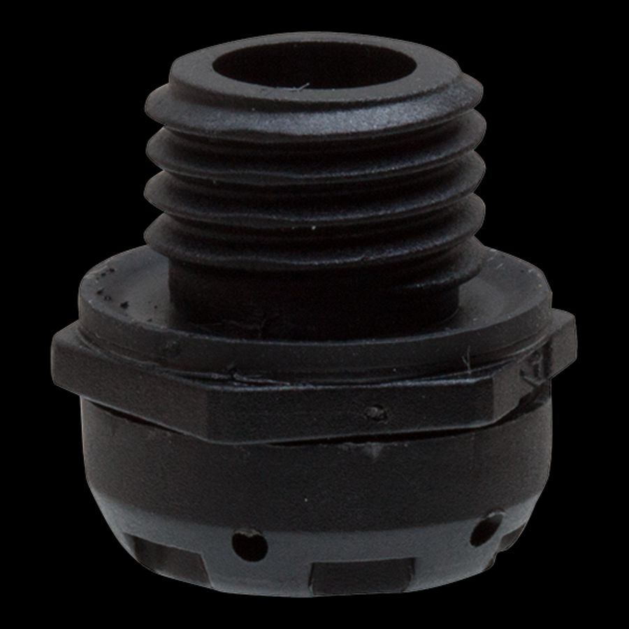 Drukvereffeningscomponent kunststof M12x1,5 zwart (EVPS12BK) VVE=10