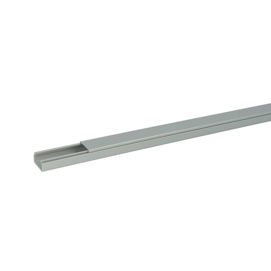 Lengte a 2m. Leidingkanaal Z25 kabelk. aluminiumkleur