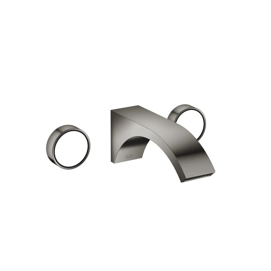 CYO 3-gats wandmengkraan z.afvoer. Dark Chrome 36712811-19