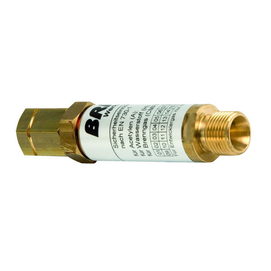 Vlamdover acetyleen 3/8"