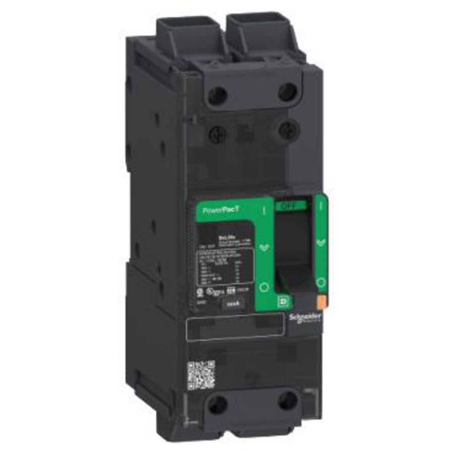 Circuit breaker PowerPact B 80A 2P 600Y/347V AC 14kA at 600Y