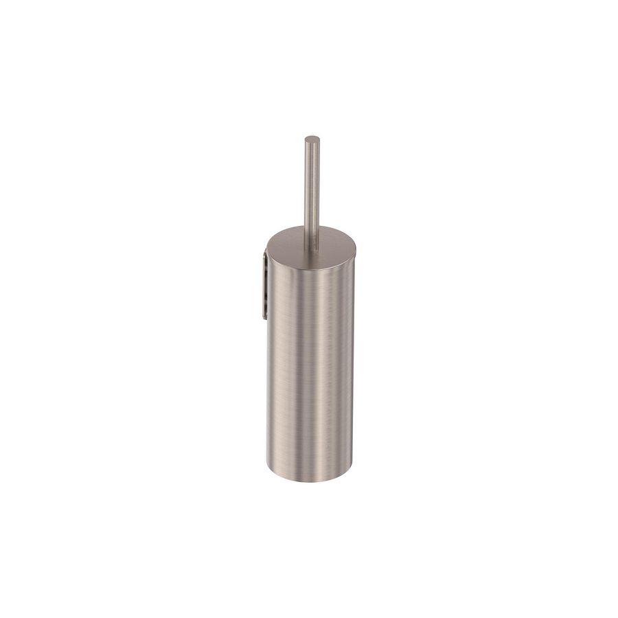 Closetborstelgarnituur wandmodel geborsteld  nickel PVD MAY