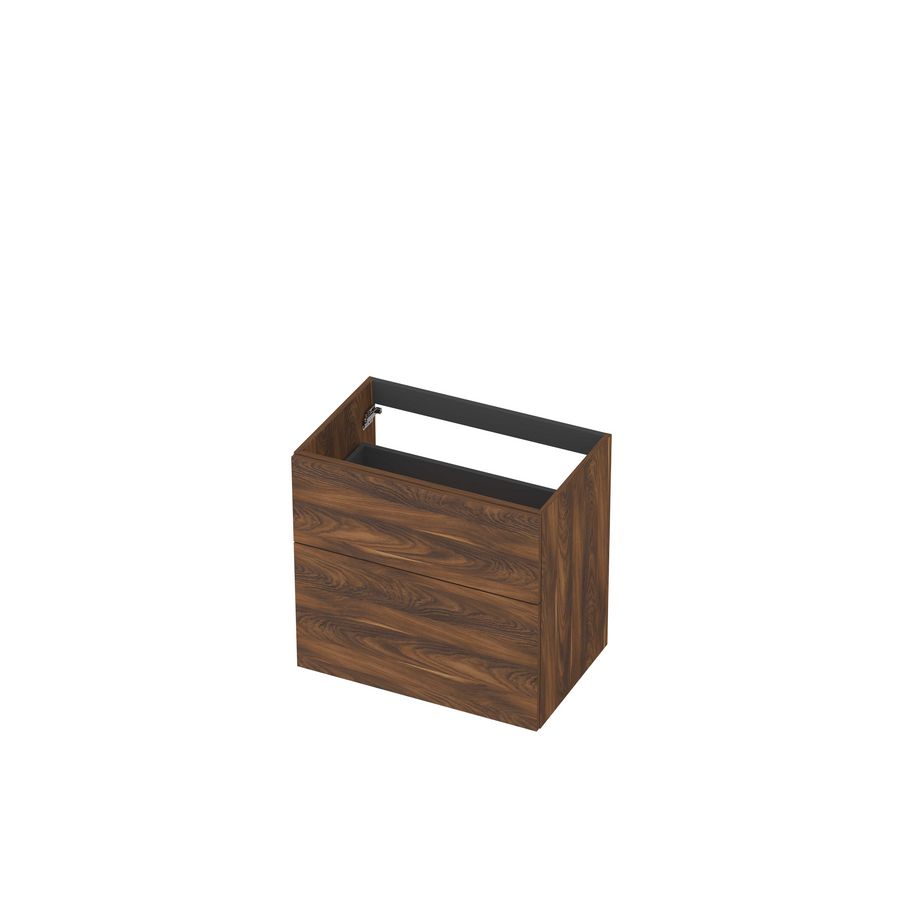 Onderkast 2L a-sym decor tbv grepen 70cm noten