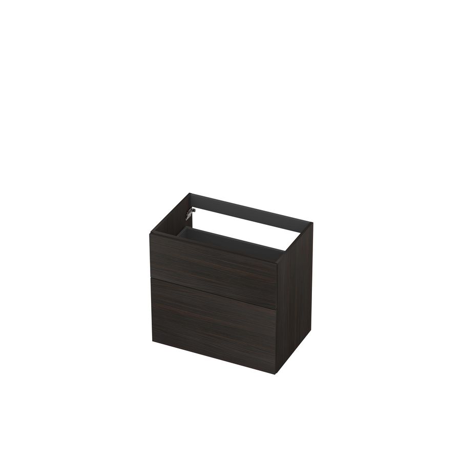 Onderkast 2L a-sym decor tbv grepen 70cm intens eiken