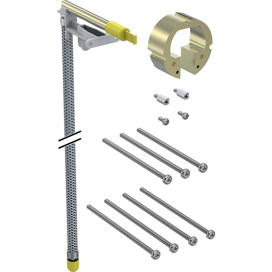 verlengset, wastafelkranen, wand, met inbouw-functiebox