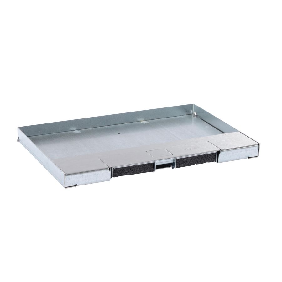 Dekselset metaal 8/12 modulen RVS markeer
