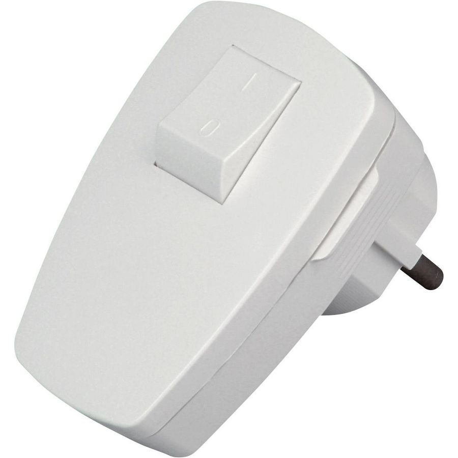 Stekker RA kunststof afschakelbaar CEE 7/VII arctic w VVE=10