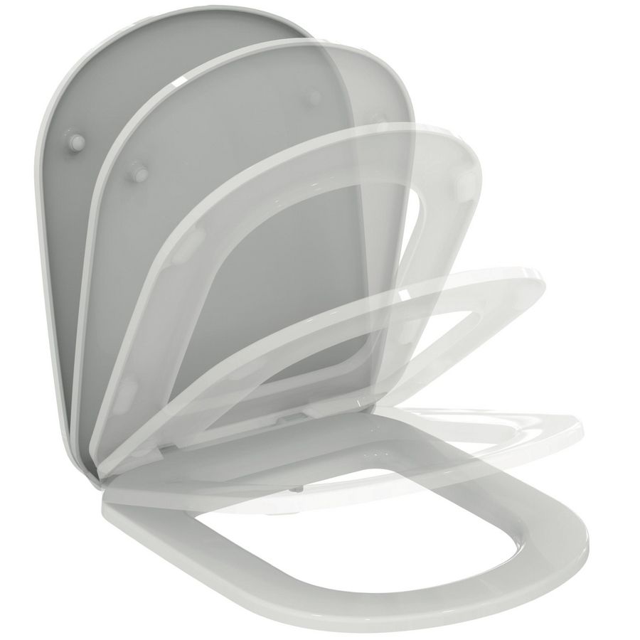 Closetzitting I.LIFE-A sandwich softclose wit