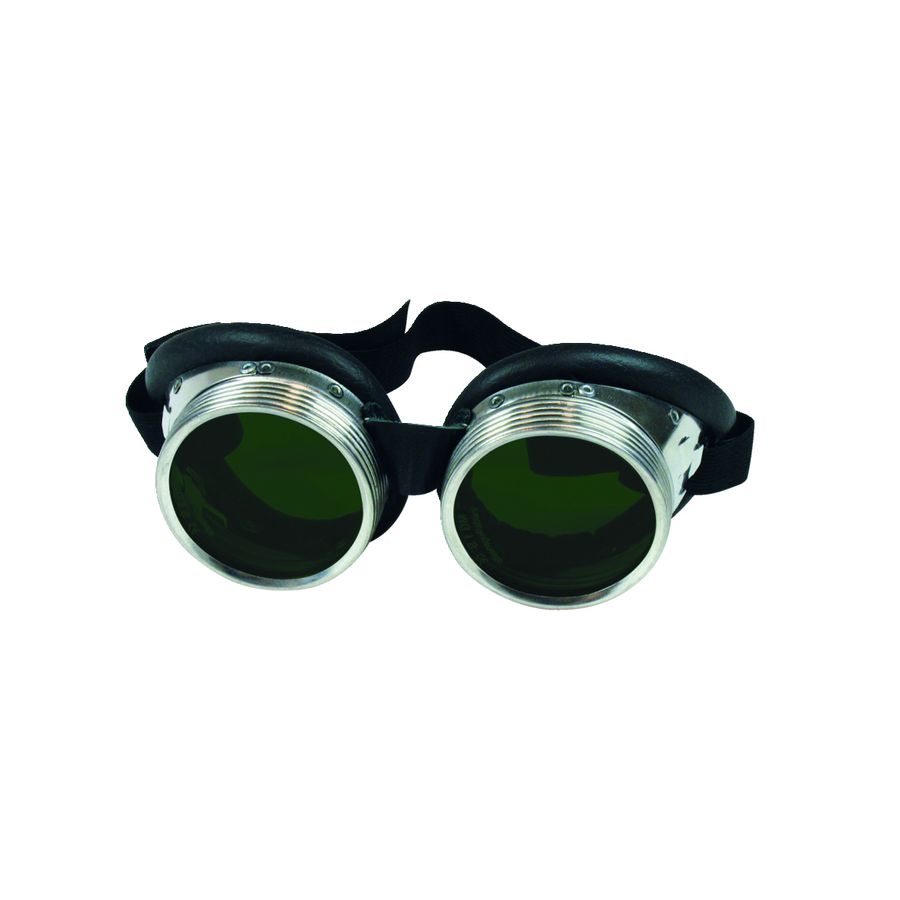 Lasbril groen glas