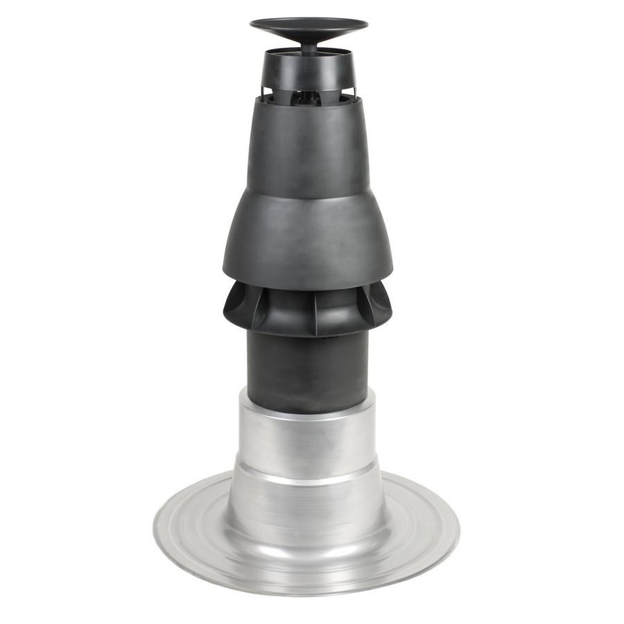 Rookgas HR-renovatieset 100mm m. plakplaat tbv HR ketels