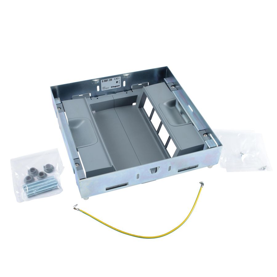 Inbouwframe lege verticaal unit 2x8 modulen markeerrand