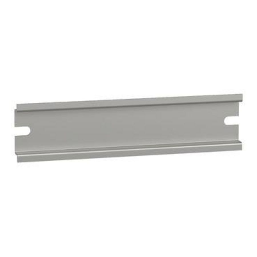 DIN-rails kasten 150mm (Intern) Symm 350x7,5x140mm VVE=10