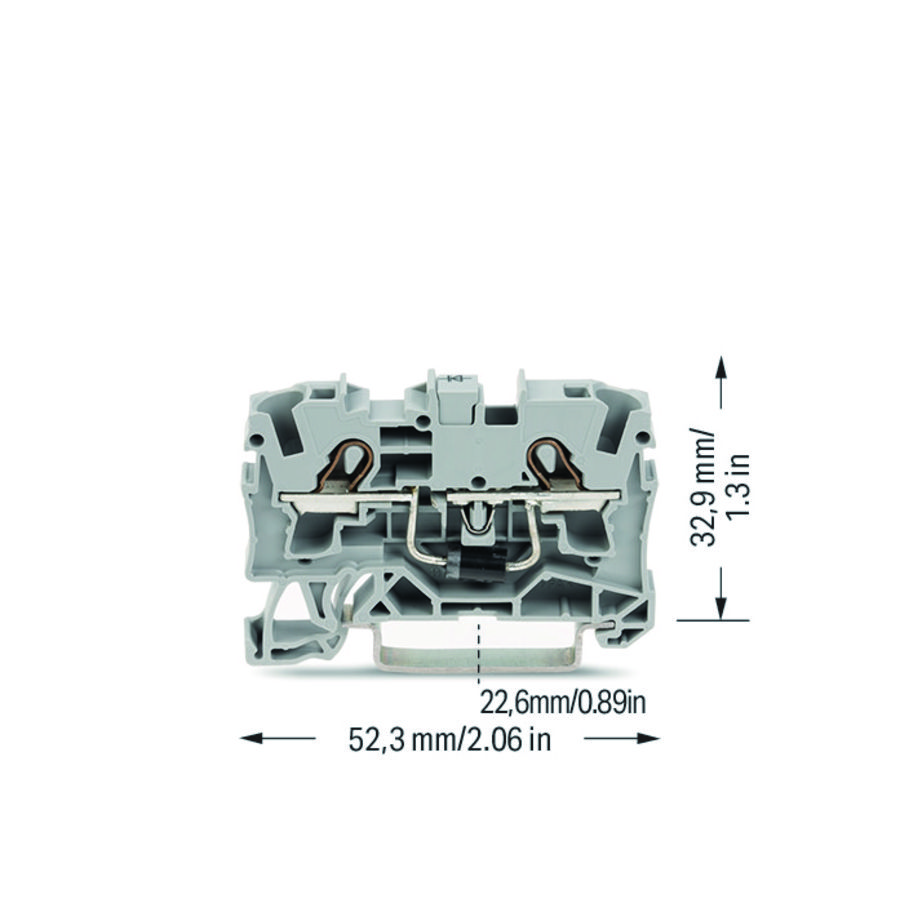 Moduleklem 2-draads diode 1N5408 2004-1211/1000-401 VVE=50