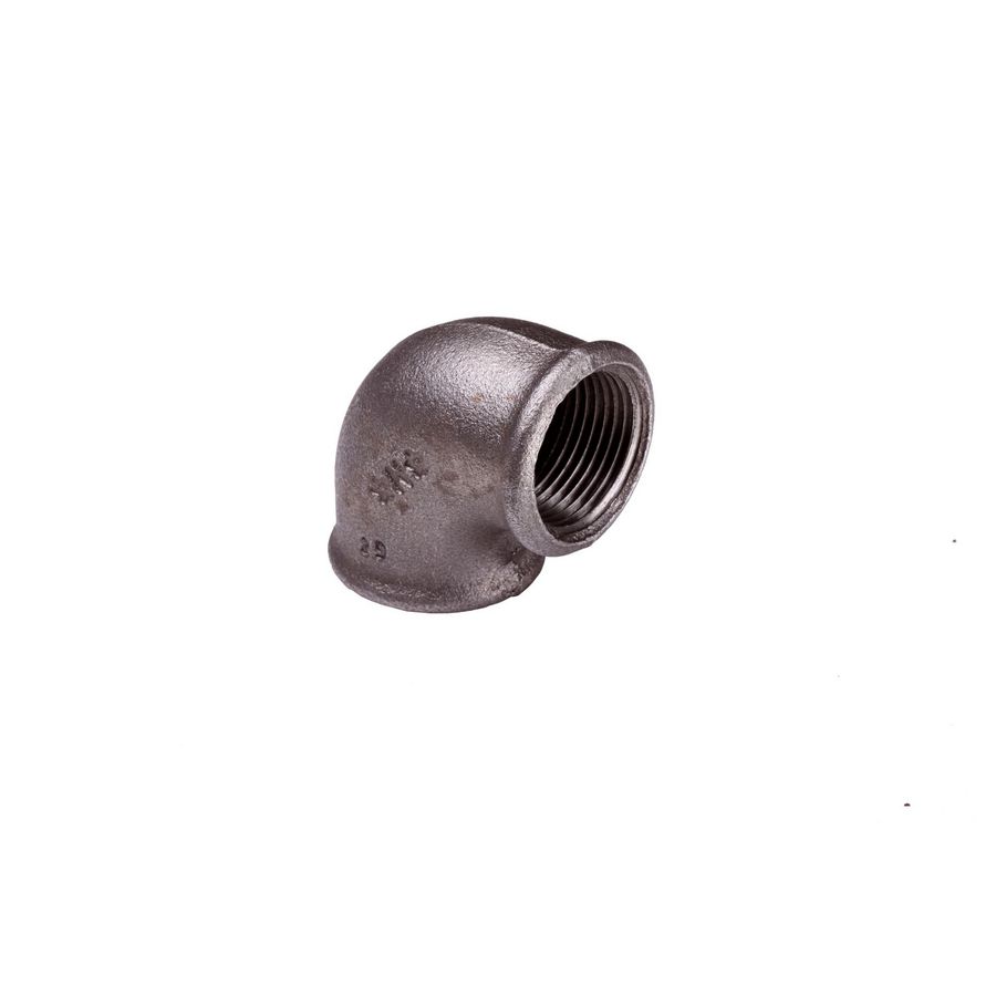 Knie 90° malleabel gietijzer verzinkt nr.90 1/2x3/8" bn. VVE=10
