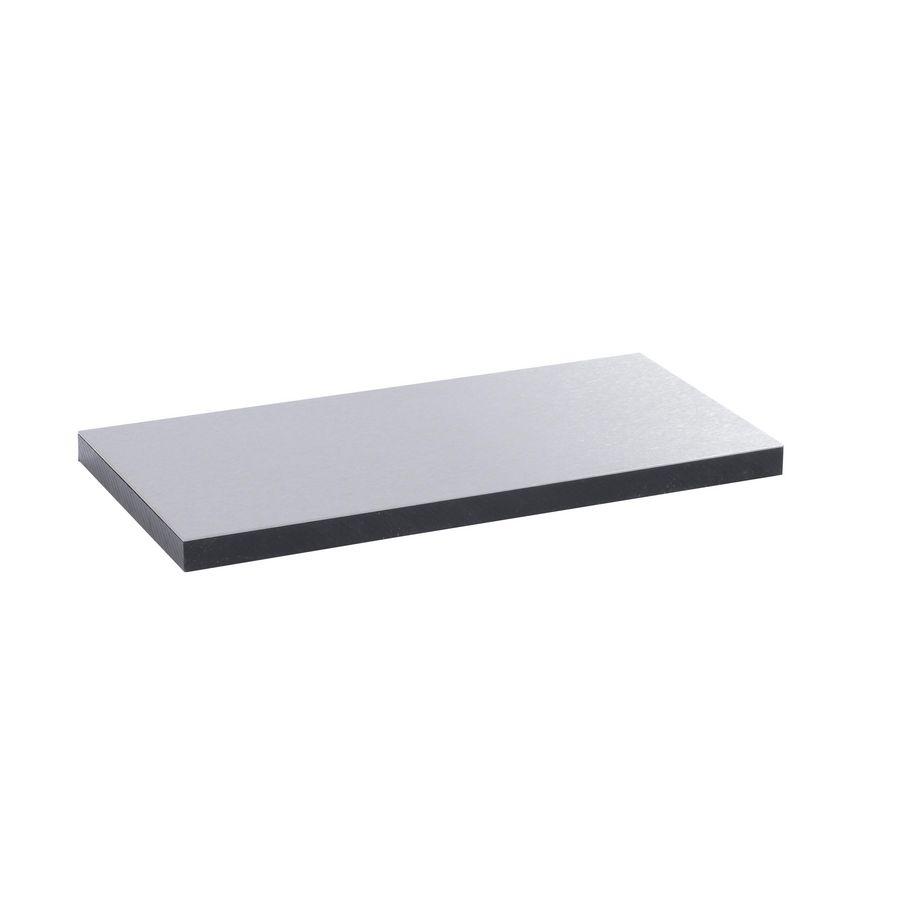 Afdekplaat RVS dekselset metaal 8/12 modulenarkeerrand