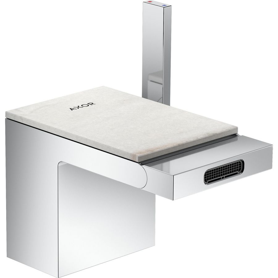 AXOR MyEdition plaat 150 117x82mm Marmer Lasa Covelano Vena Oro Marble Lasa Covelano Vena Oro