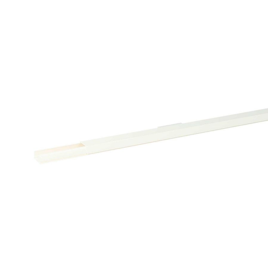 Lengte a 2m. Leidingkanaal MK 10 Mini-koker 5x2m wit VVE=5