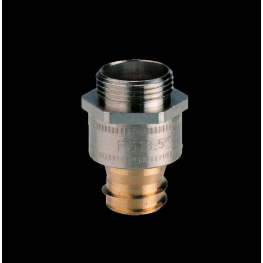 Slangwartel messing M12 IP40 Ø14mm VVE=10