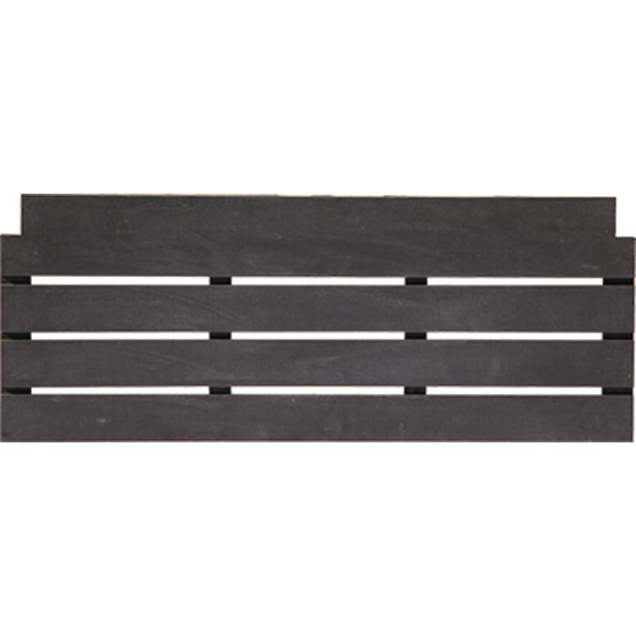 Bodemplaat WAC100 (bij hangende opstelling) houtcomposiet grijs 100x75cm