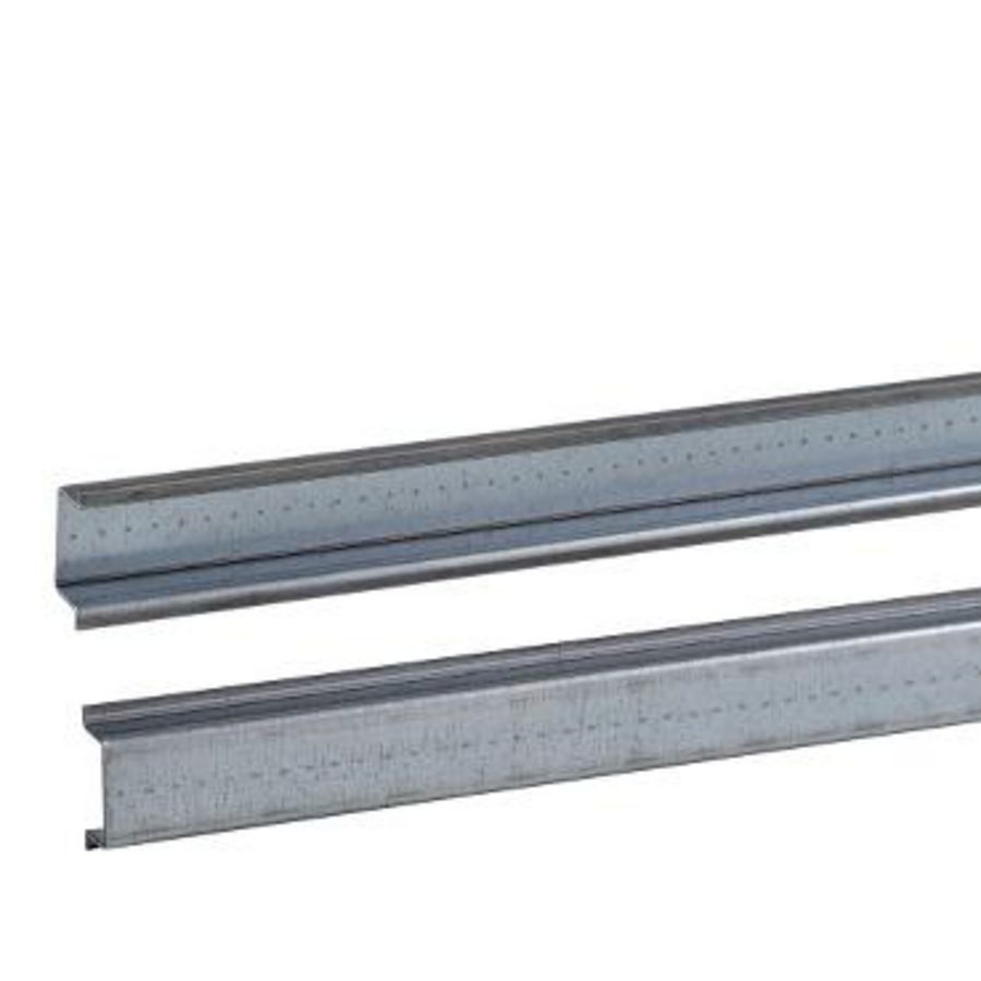 DIN-dwarsrails Symmetrisch 2000mm Type A (15x35) VVE=10
