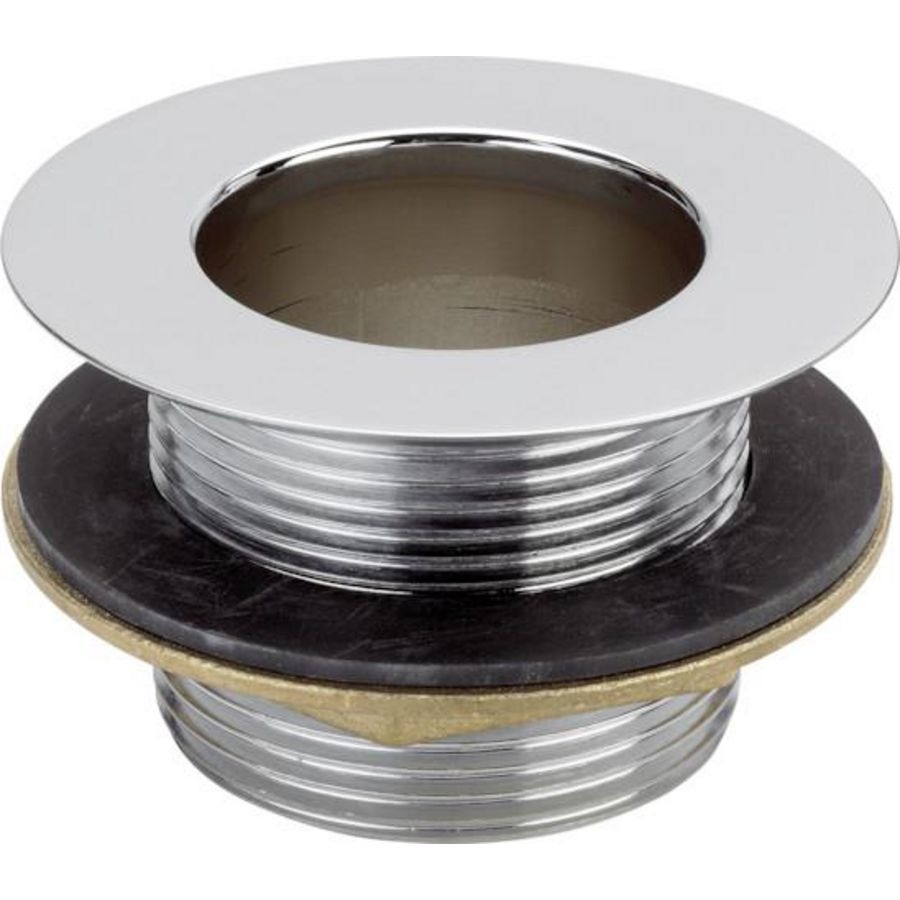 Plugdeel 1 1/2x70x40 messing/chroom 3932 667-129804 VVE=40