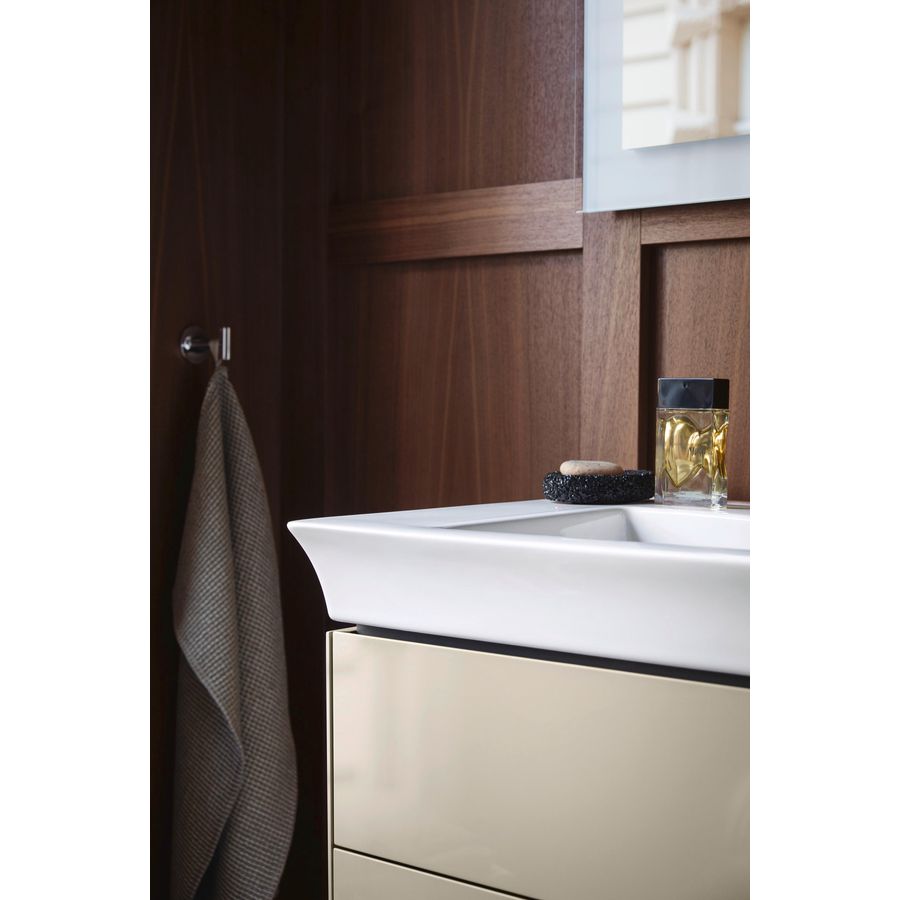 White Tulip #236375 wastafel wit 750mm met kraangat