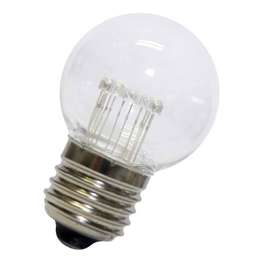 LED-Lamp Deco ball E27 1W 20lm warmwit helder