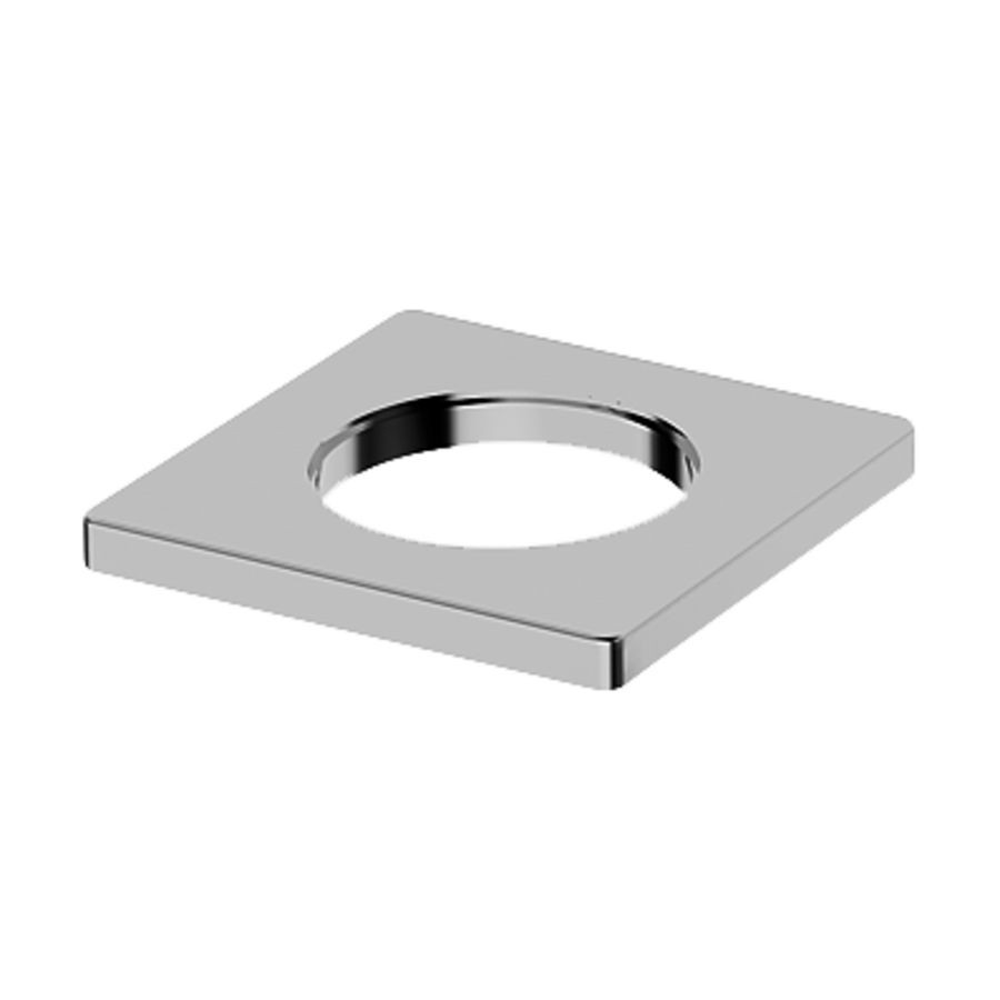 Living x-rozet vierkant 55x55mm voor kranen 2.5