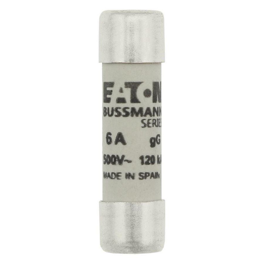 Zekering laagspanning 6A AC 500V 10x38mm gL/gG IEC VVE=10