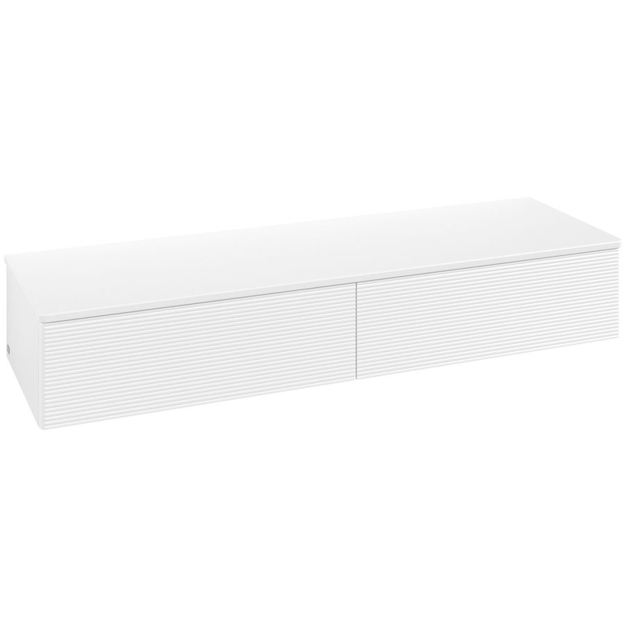 Sideboard Antao 1600x268x500mm White Matt Lacquer K42100MT