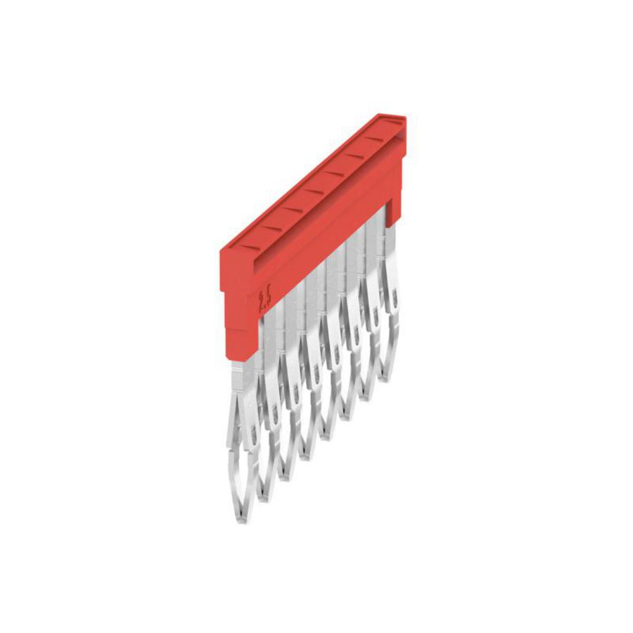 Dwarsverbinder (terminal) Plugged rood 17.5 A p: 8 VVE=20