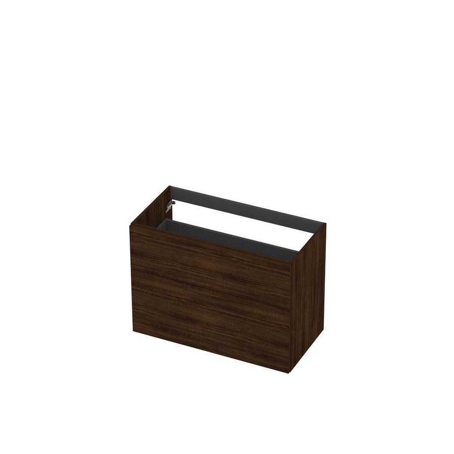 Onderkast 2L a-sym decor tbv grepen 90cm koper eiken