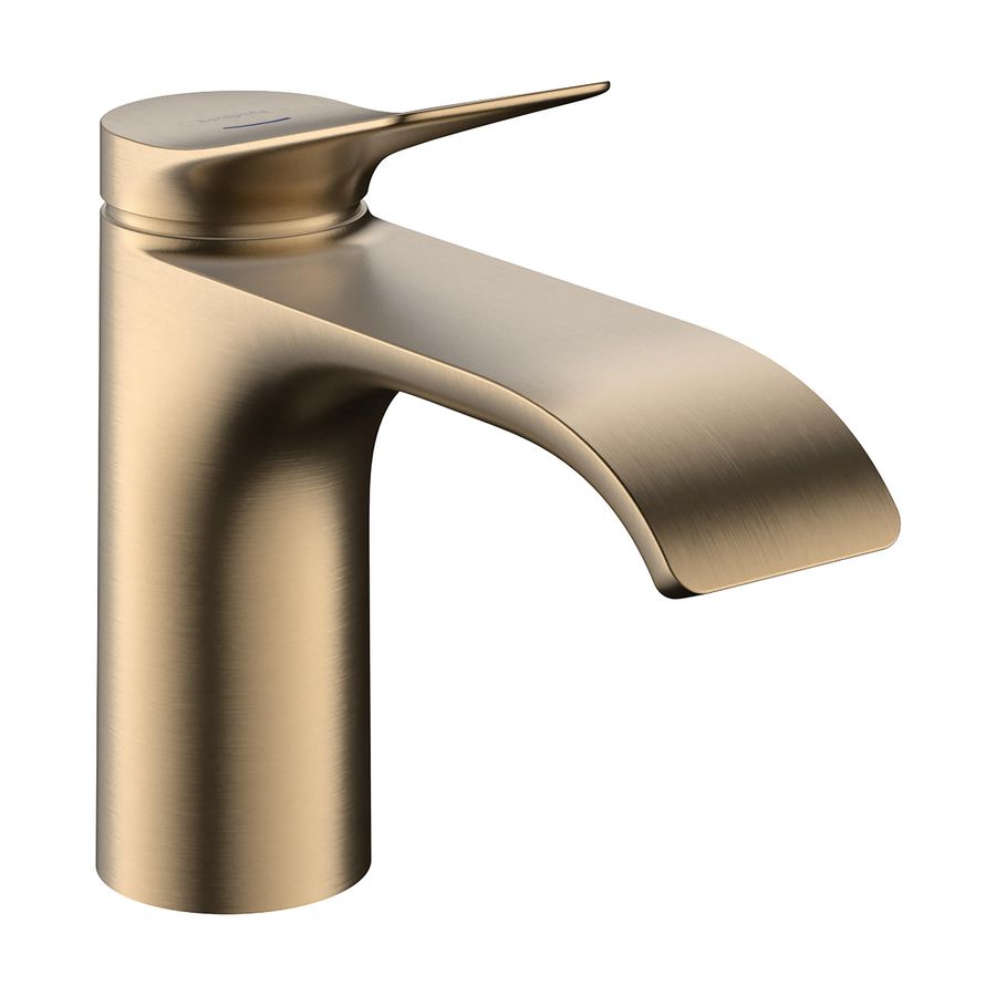 Vivenis fonteinkraan 80 rechte greep Brushed Bronze